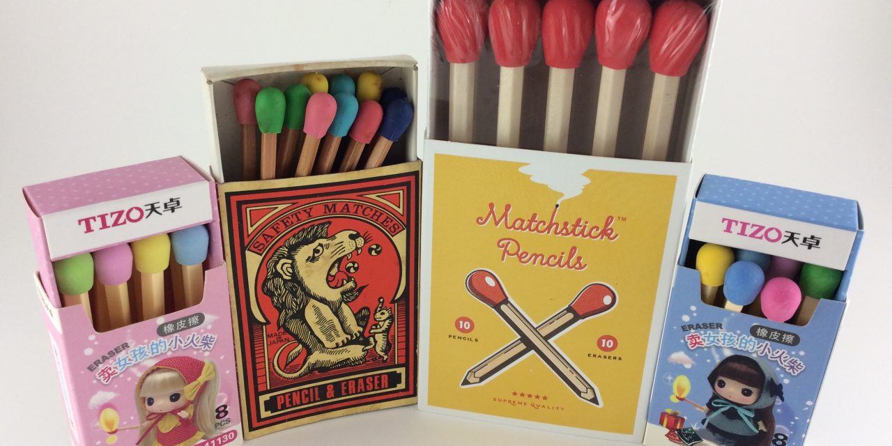 Where to Buy: Matches Erasers