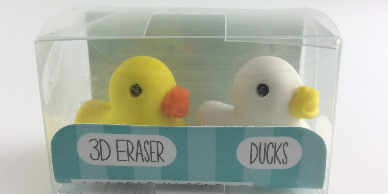 Cheap Eraser Finds: Rubber Ducks